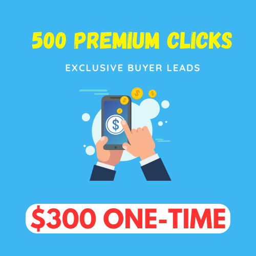 500 FRESH PREMIUM CLICKS (BEST DEAL) 500 FRESH PREMIUM CLICKS (BEST DEAL)